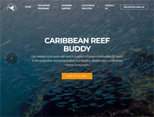 Tablet Screenshot of caribbeanreefbuddy.org